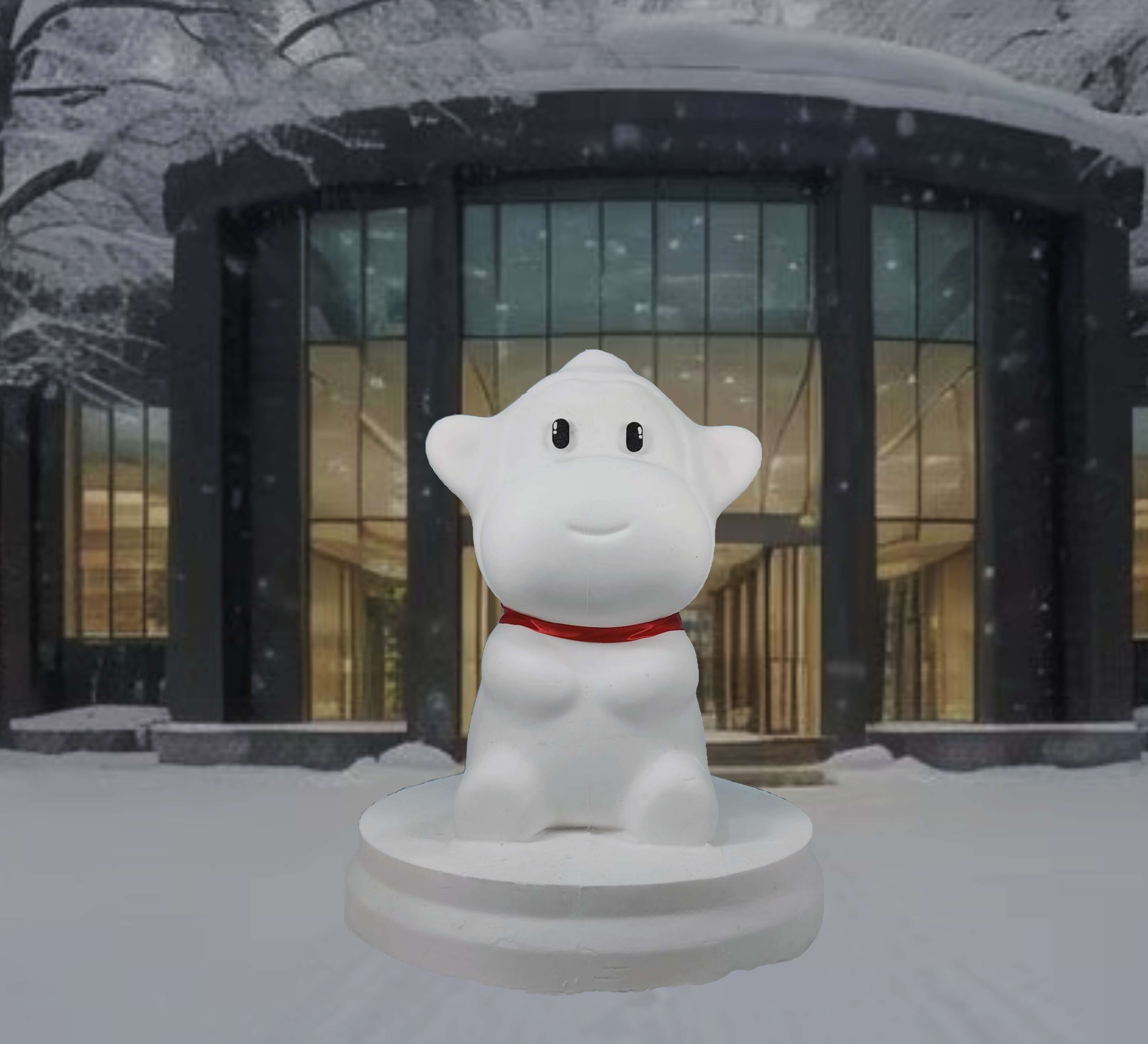 十二生肖猴雪人模具
