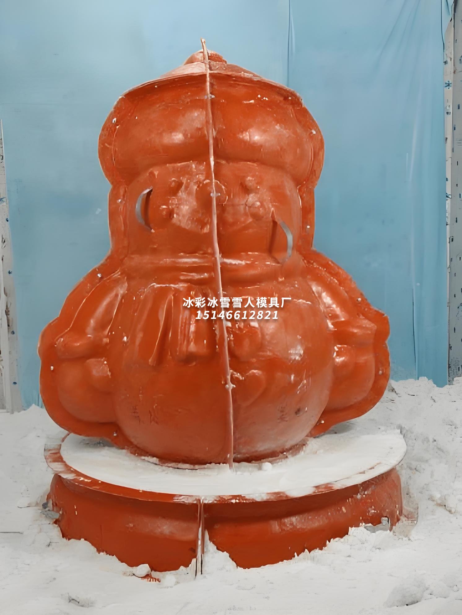 哈尔滨大雪人款雪人模具